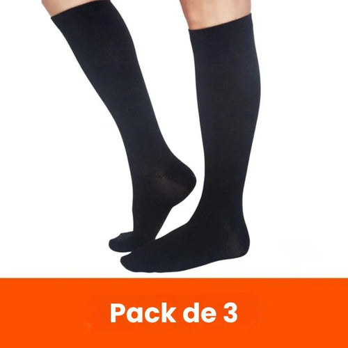 Lot de 3 paires de chaussettes de compression